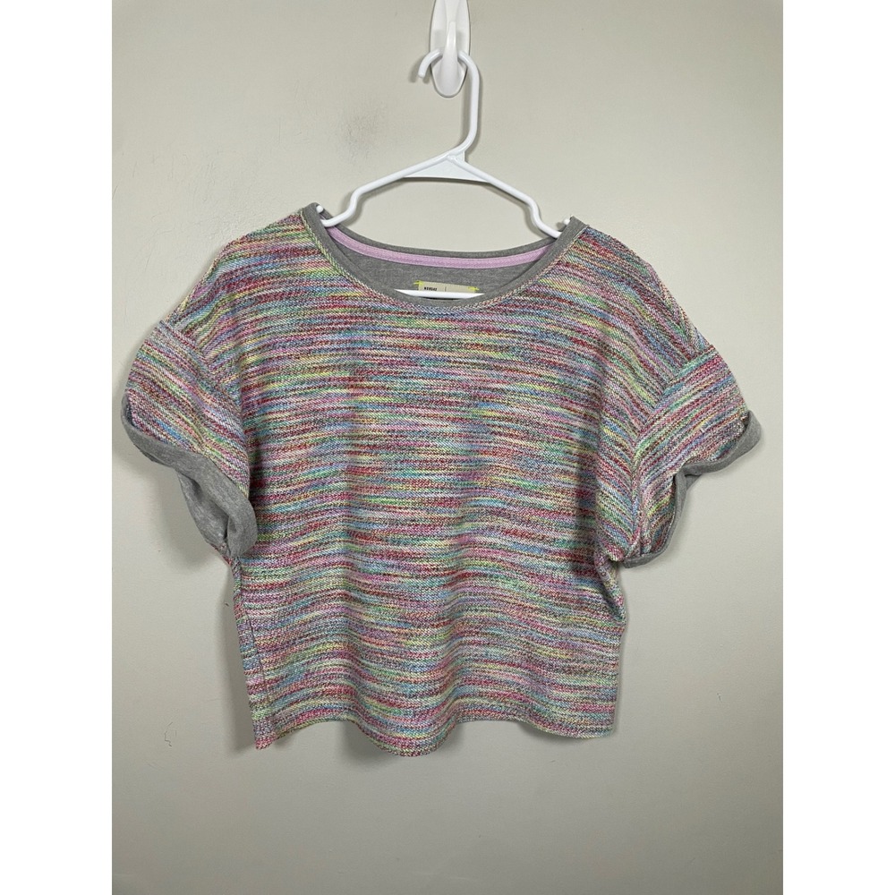 Saturday Sunday by Anthropologie Aphra Space Dyed Knit Top Size Small